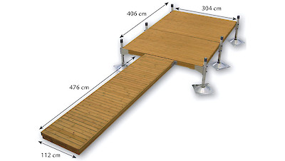 Oloneuvos tuplapäädyllä pylväslaituri, webshopProducts - 