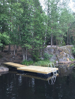 Sauna 3 (Jami) muoviponttoonilaituri, webshopProducts - 
