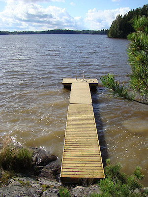 Ahti 10 m muoviponttoonilaituri