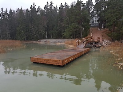 Timo muoviputkiponttonilaituri